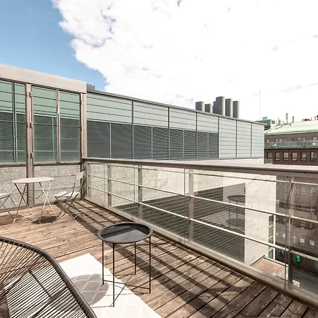 2ndhomes Luxury 2br With Rooftop Terrace & Sauna In Kamppi Center
